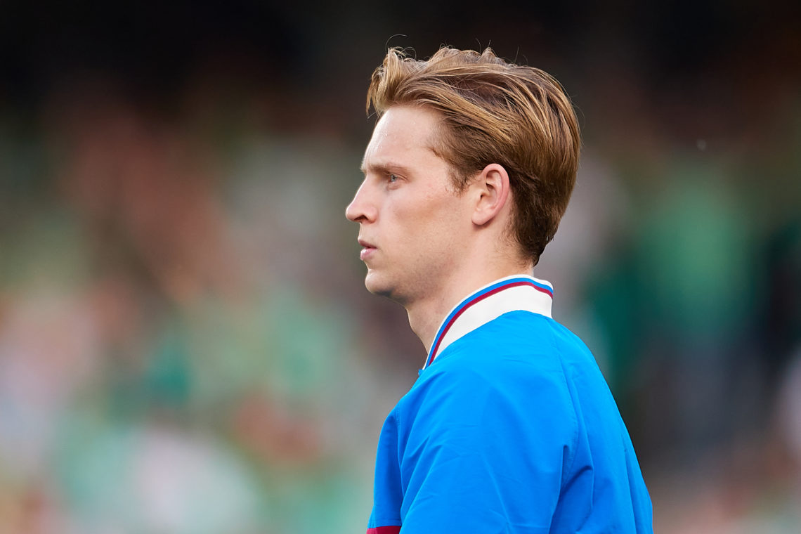Frenkie de Jong move complicated by £5m being disputed by player's agent: Report