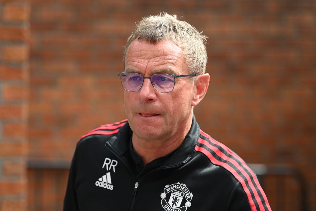 Ralf Rangnick explains his Manchester United team selection against Crystal Palace