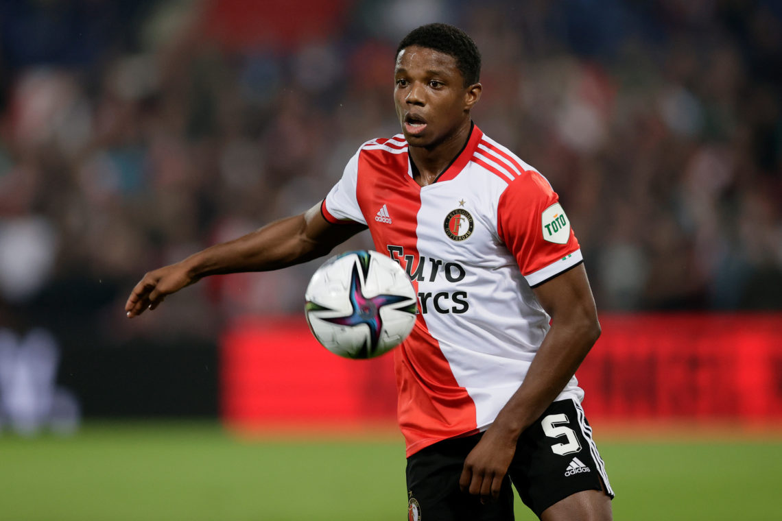 Tyrell Malacia has been tipped for the top by Giovanni van Bronckhorst