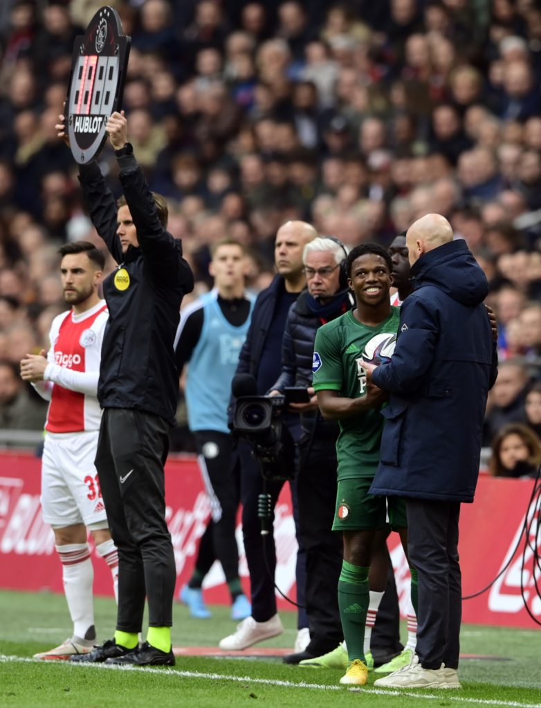 Dutch Eredivisie"Ajax Amsterdam v Feyenoord Rotterdam"