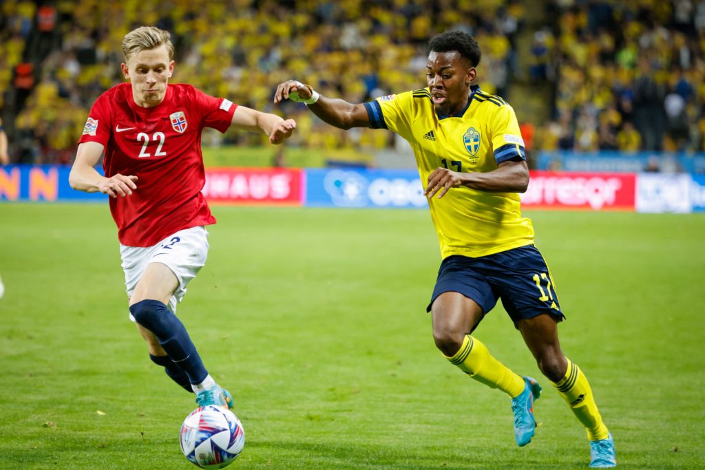 Anthony Elanga Scores First International Goal For Sweden