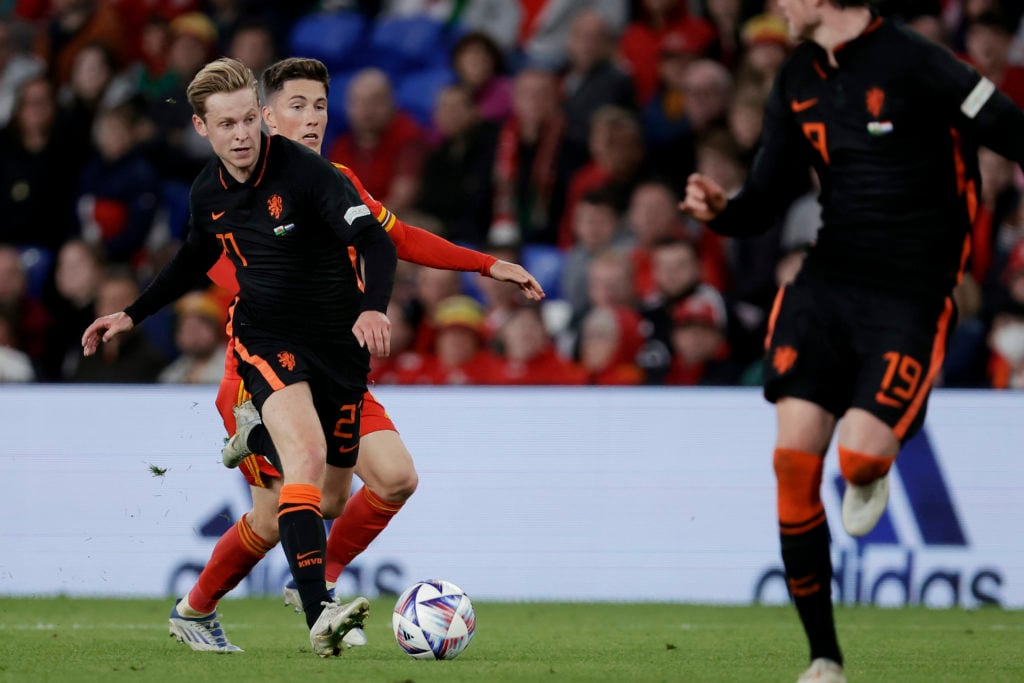 FT. The Netherlands 3-1 USA. 🇳🇱: Frenkie de Jong played the