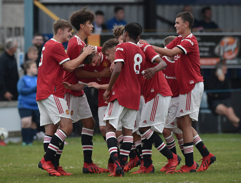 Manchester United U16 v Coleraine: SuperCupNI
