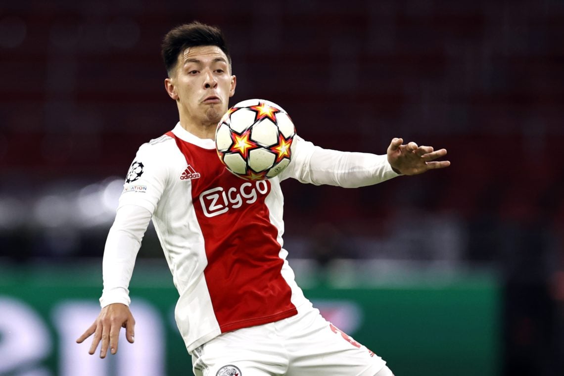 Lisandro Martinez promises aggression and sends goodbye message to Ajax fans
