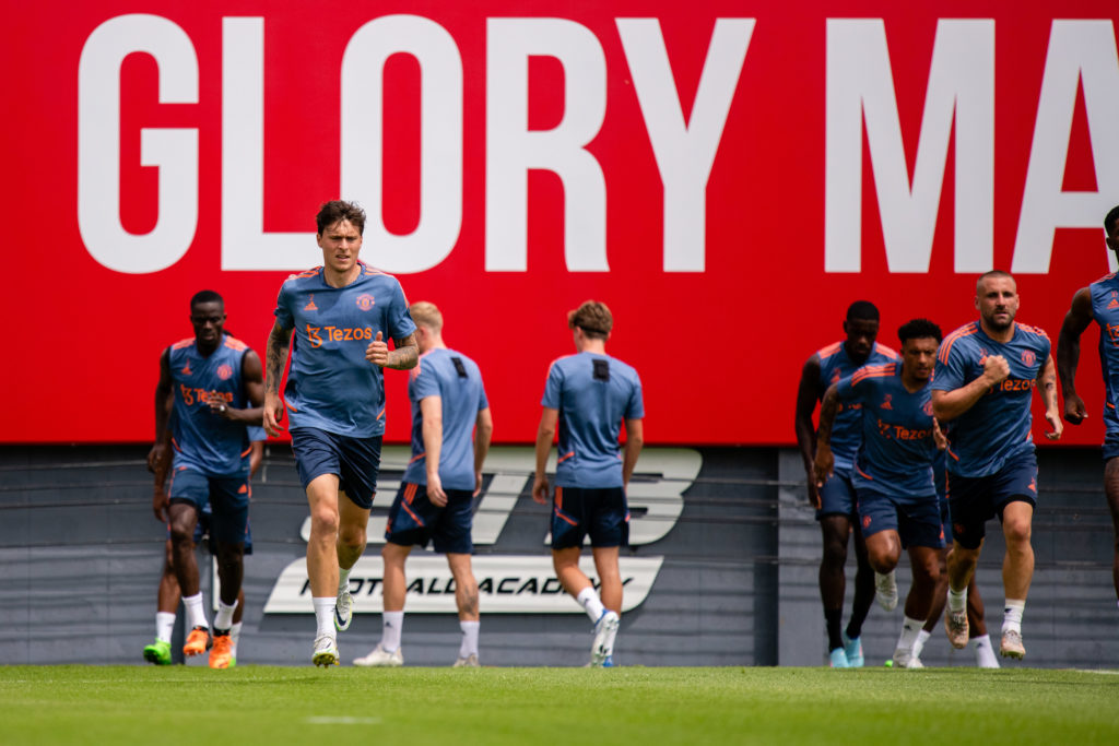Manchester United Pre-Season Training Session