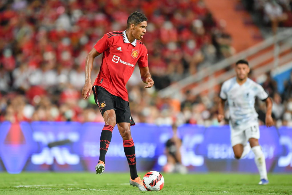 Raphael Varane of Manchester United seen in action during