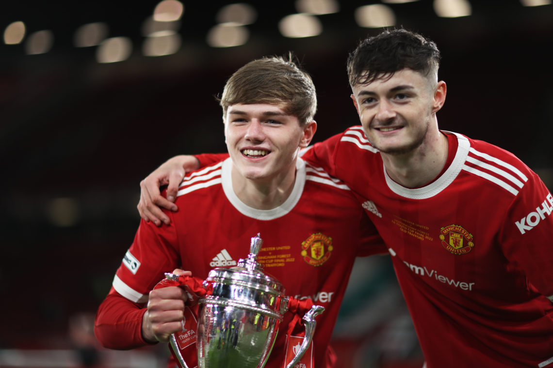 Manchester United whizkid Ethan Ennis shares update on return from ACL tear