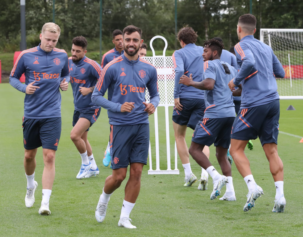 Manchester United Pre-Season Training Session