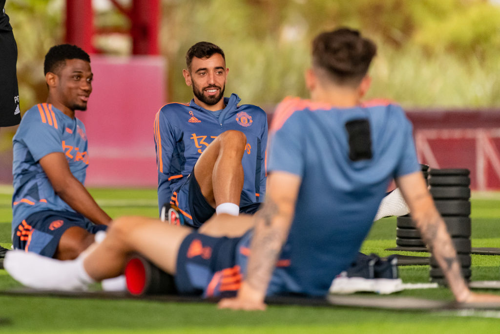 Manchester United Pre-Season Training Session