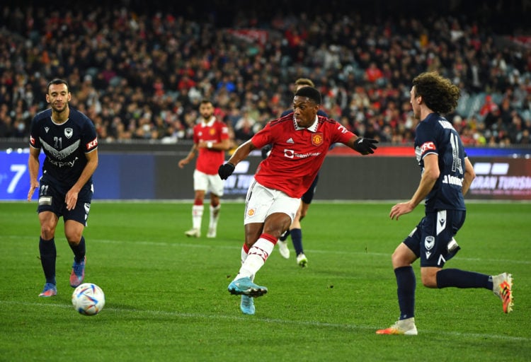 Sancho and Martial praised after first half friendly performance