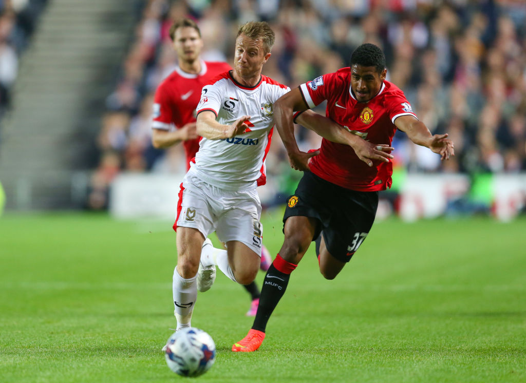 MK Dons v Manchester United - Capital One Cup Second Round