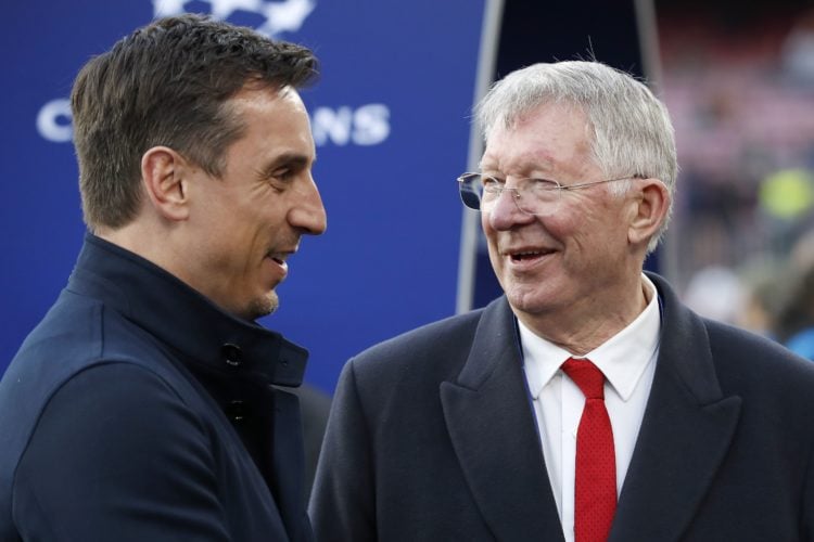 Gary Neville says six Manchester United players would be 'outstanding' if they played under Sir Alex Ferguson
