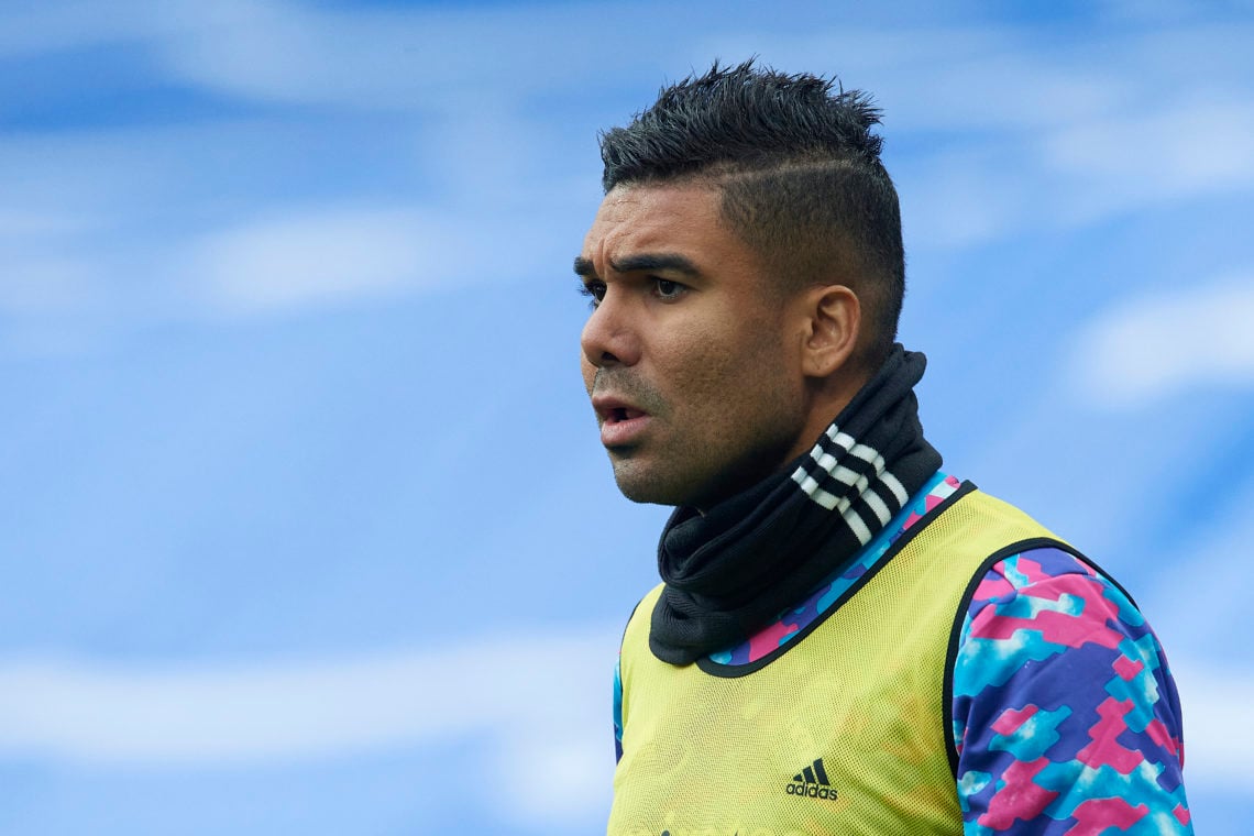 Casemiro reportedly set to sign four-year deal around £350,000 per week