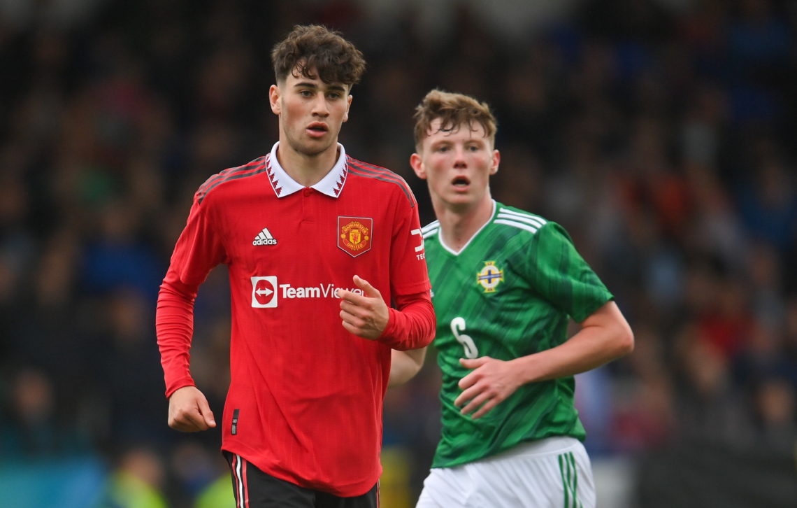 Ruben Curley makes return for Manchester United u18s after ACL injury recovery