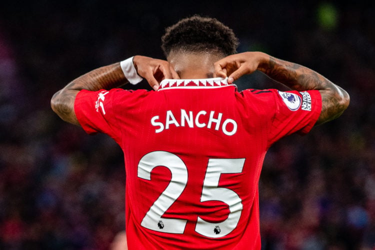 Jadon Sancho adds to growing reputation as big match player with crucial Manchester United goal