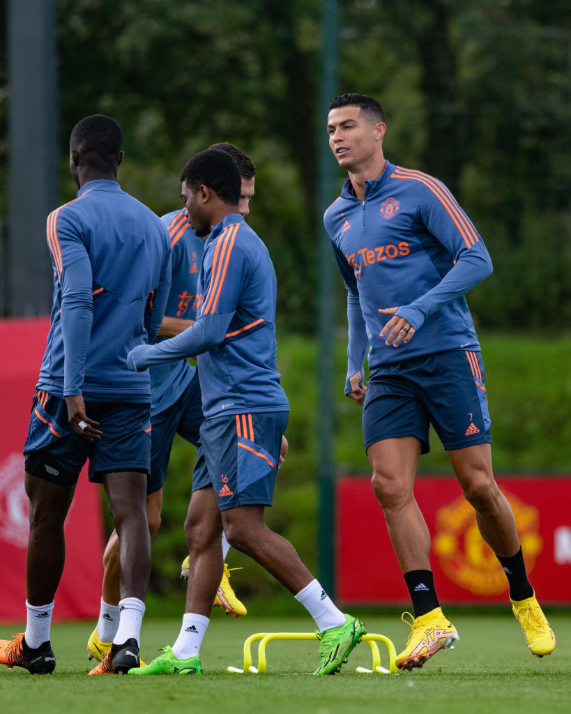 Manchester United Training Session
