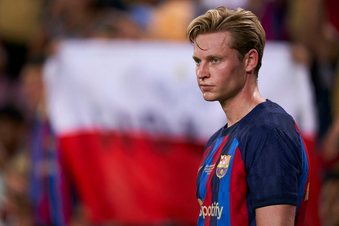 Laporta tells two Barcelona players to leave and says Frenkie de Jong can stay
