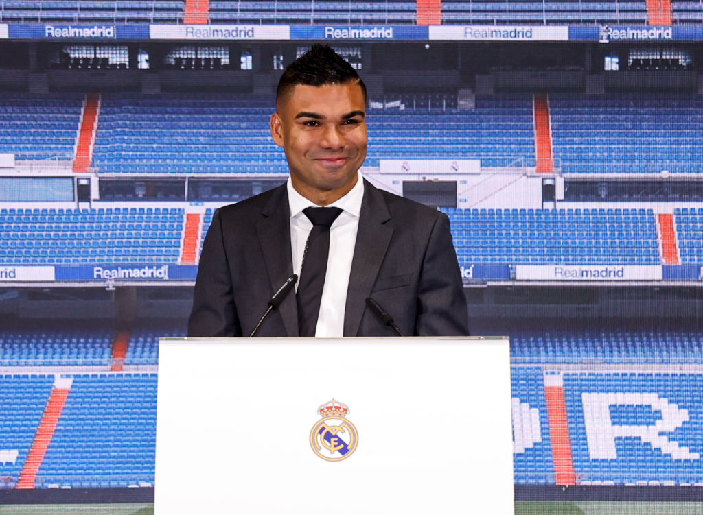 Real Madrid Farewell Ceremony for Casemiro