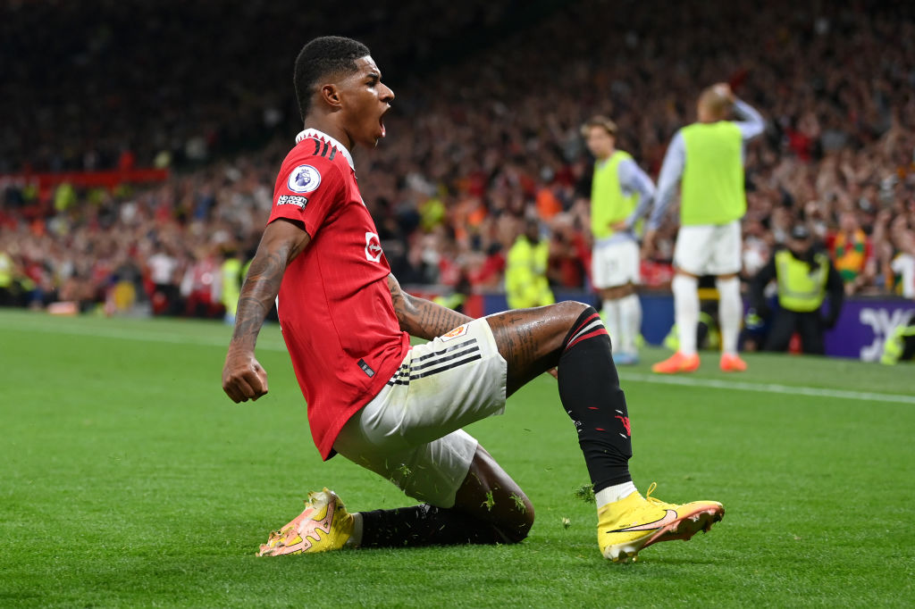 Marcus Rashford is trying to learn as much as he can from Erik ten Hag