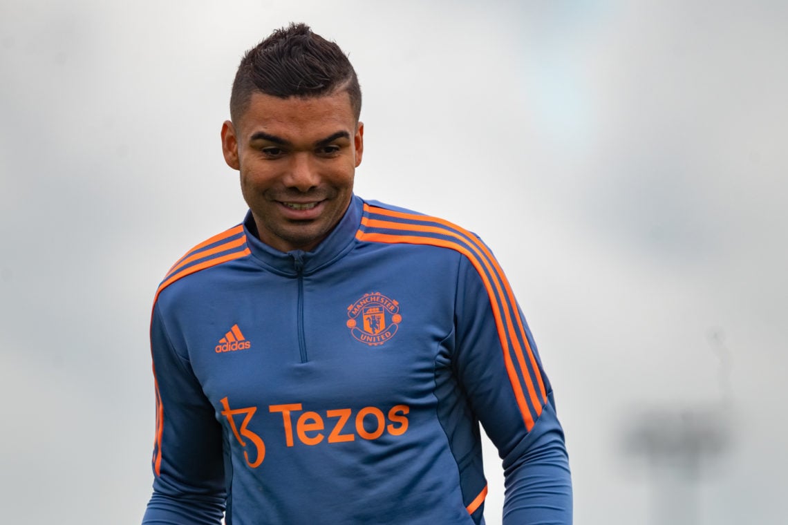 Three things spotted from Casemiro's first training session with Manchester United