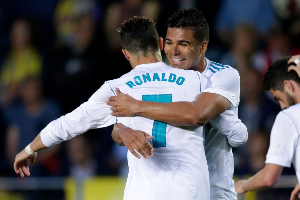 Casemiro is a big fan of Cristiano Ronaldo