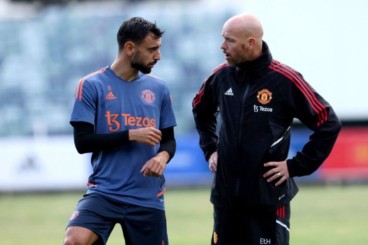 Bruno Fernandes says Ten Hag comments on Manchester United transfers really impressed him