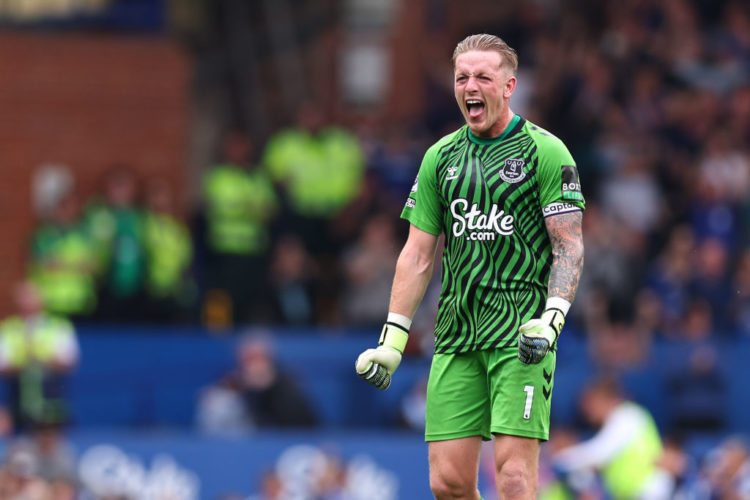 Manchester United could pursue Jordan Pickford if club doesn't trigger David de Gea contract extension