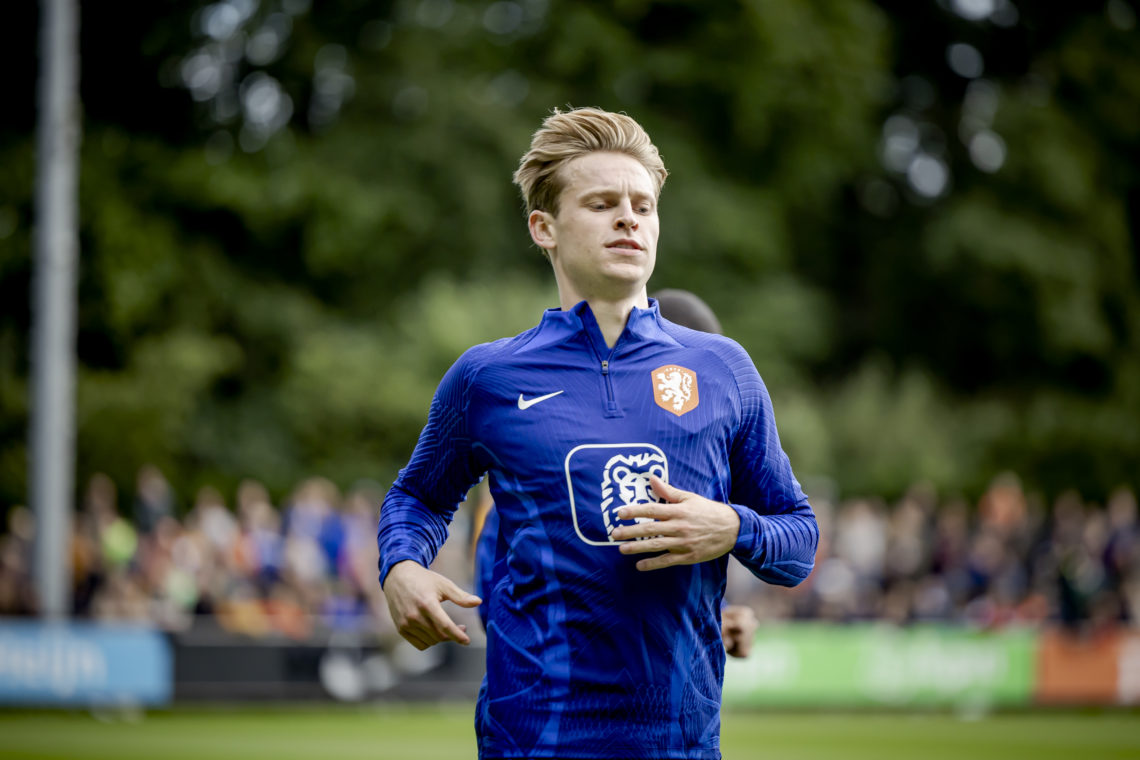 Frenkie de Jong admits clashing with Barcelona over Manchester United move