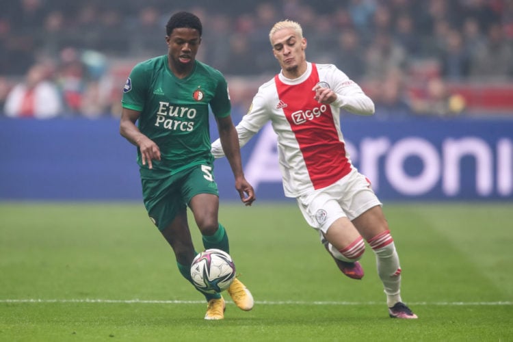Erik ten Hag told Tyrell Malacia and Antony to go easy on each other in training