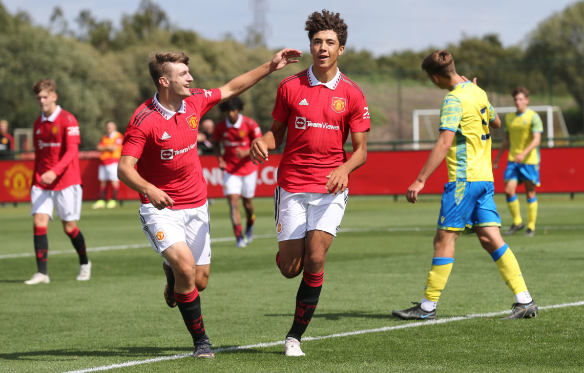 Manchester United under-18s top scorers  and assist leaders for 2022/23