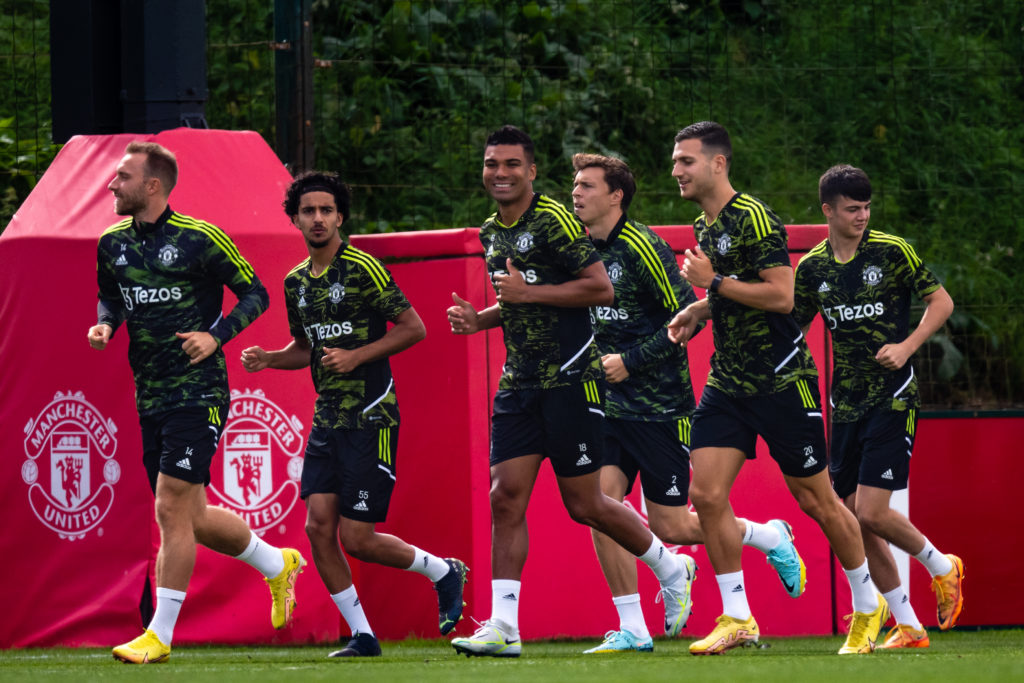 Manchester United Training and Press Conference