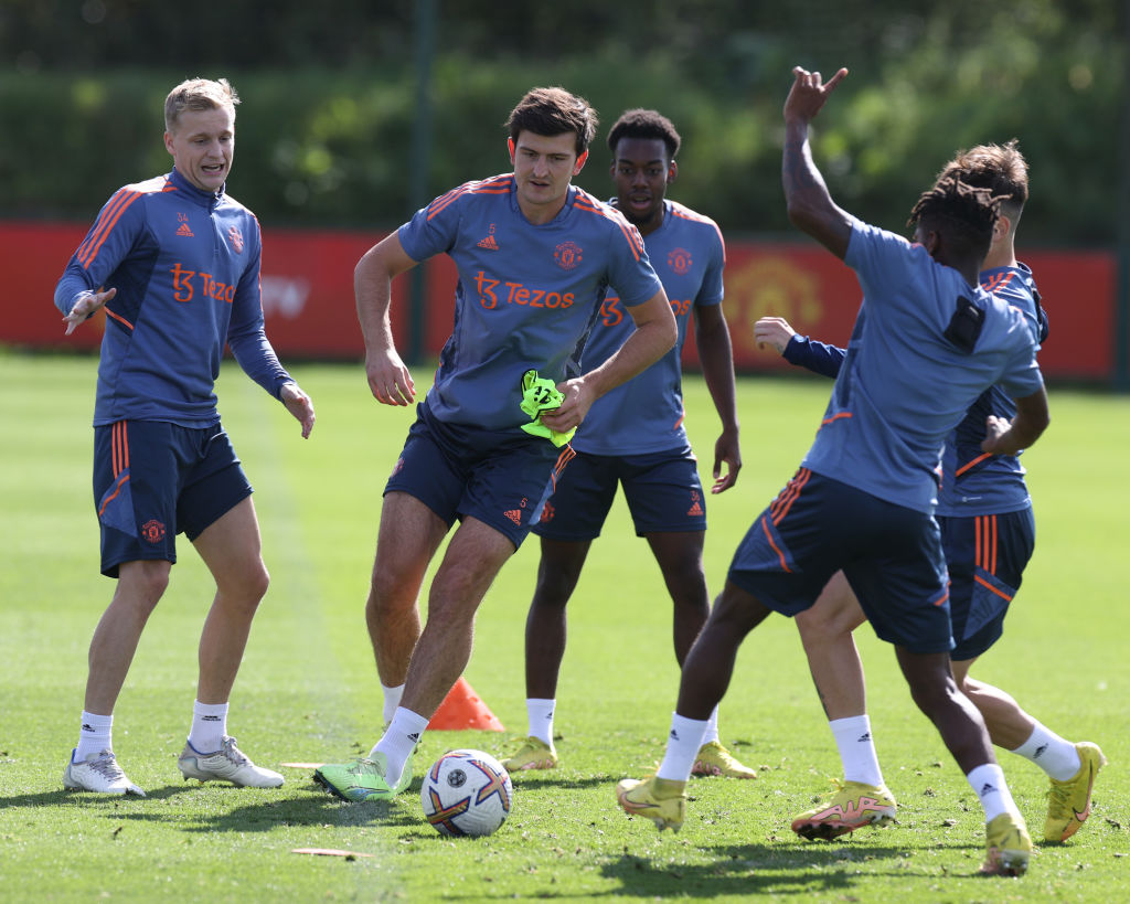 Manchester United Super Star Returned To Training Having Missed The Last Three Matches Through Injury