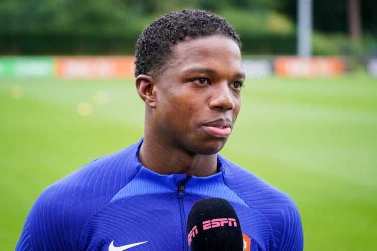 Tyrell Malacia says he is pleased he did not move to Club Brugge in 2021