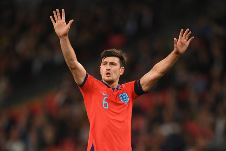 Manchester United captain Harry Maguire suffered injury against Germany