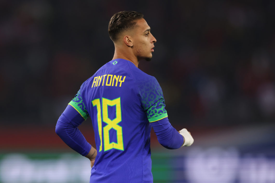 Antony sends supportive message to Richarlison