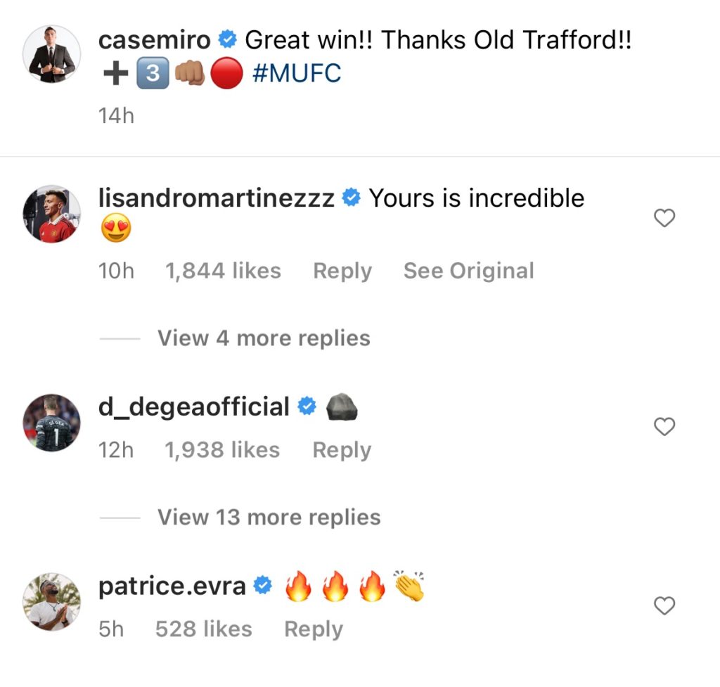 Responses to Casemiro