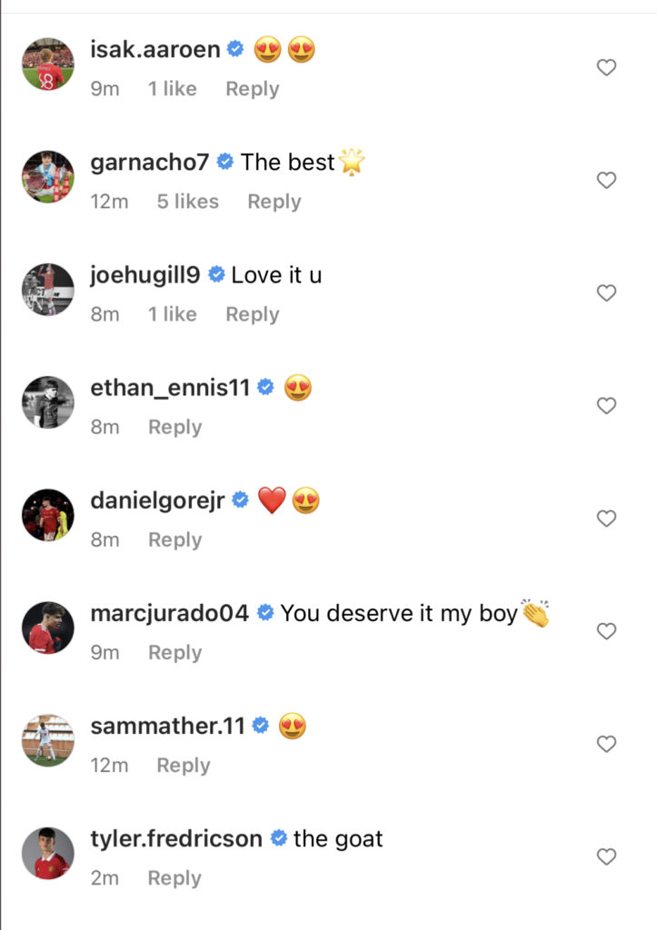 Responses to Mainoo