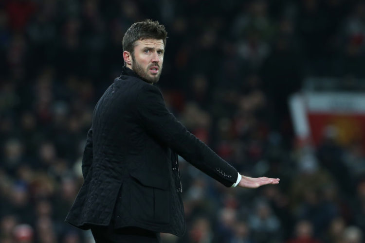 Middlesbrough manager Michael Carrick responds when asked whether he'll sign Manchester United players