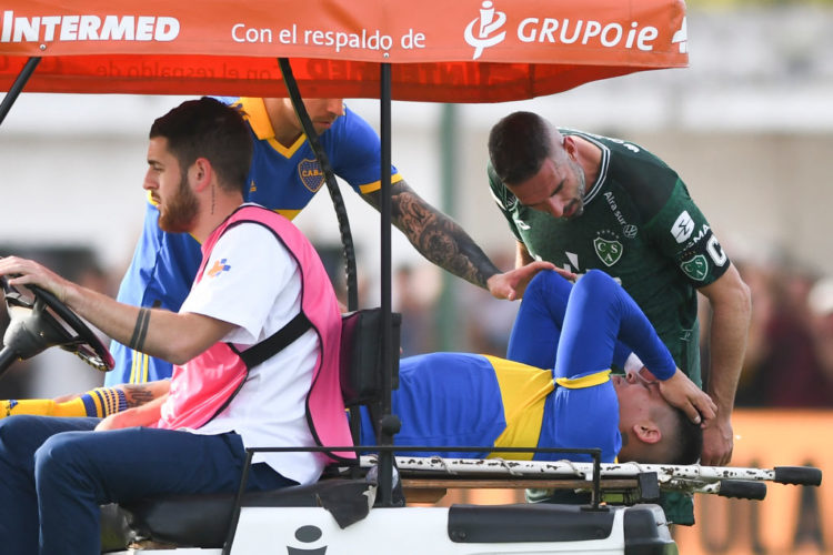 Ex-Red Devil Marcos Rojo suffers potential serious injury minutes after missing penalty