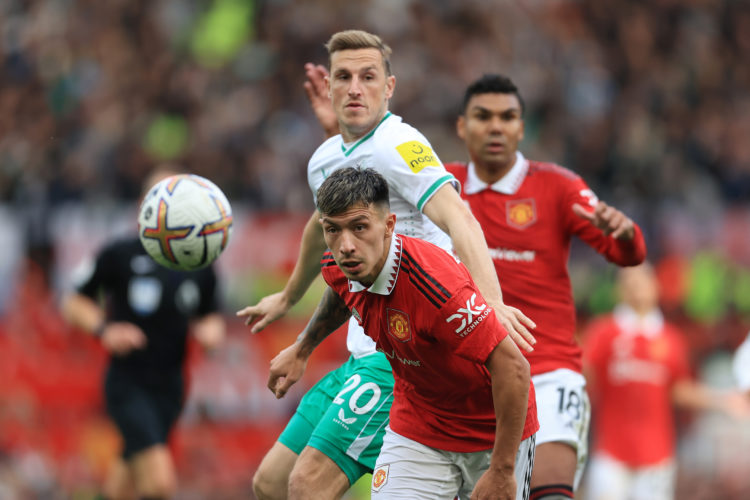 Lisandro Martinez selected in BBC team of the week