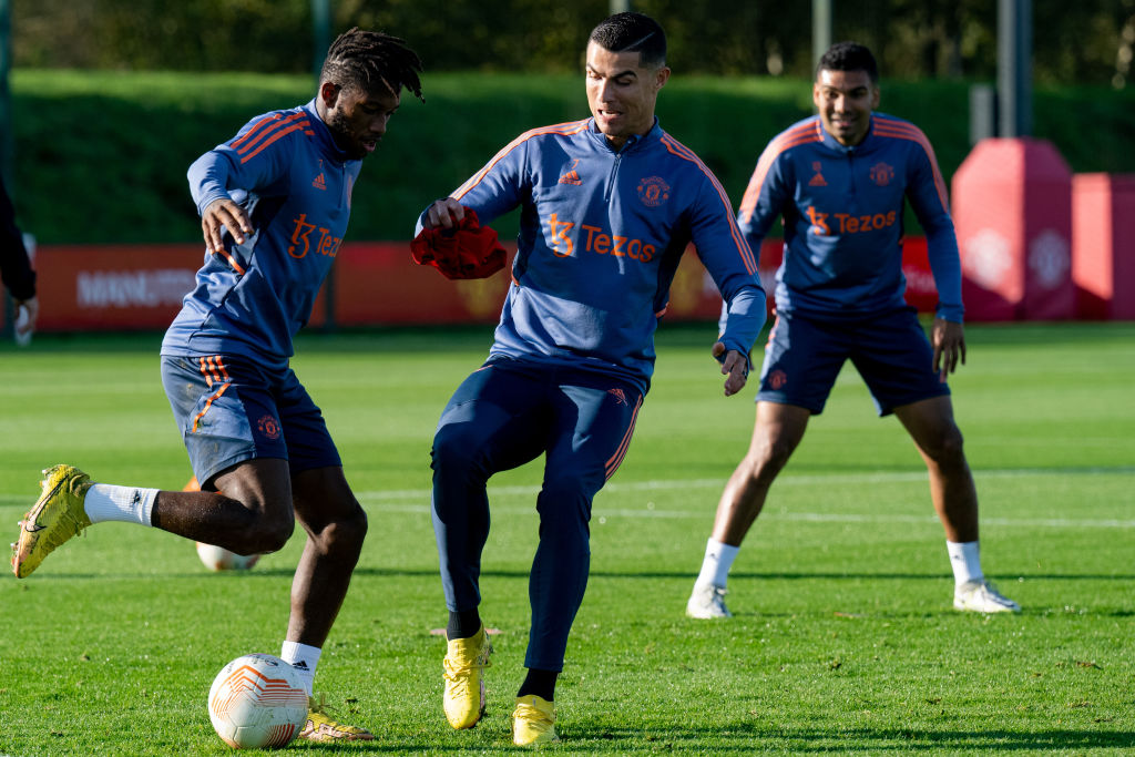 Manchester United Training Session