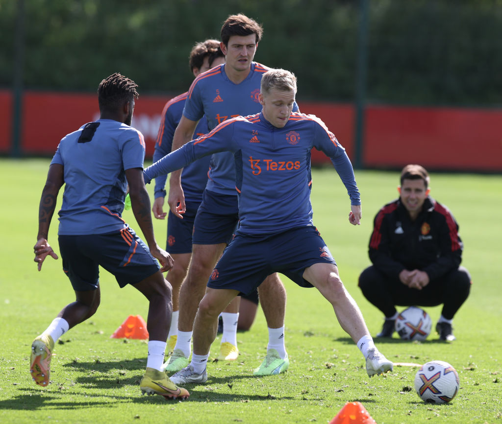 Manchester United Training Session