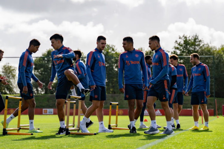 Three things spotted from Manchester United's latest training session