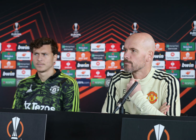 Erik ten Hag praises Manchester United centre-back Victor Lindelof