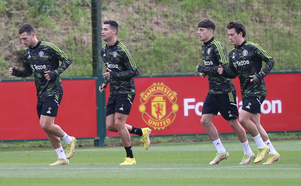 Manchester United Training and Press Conference
