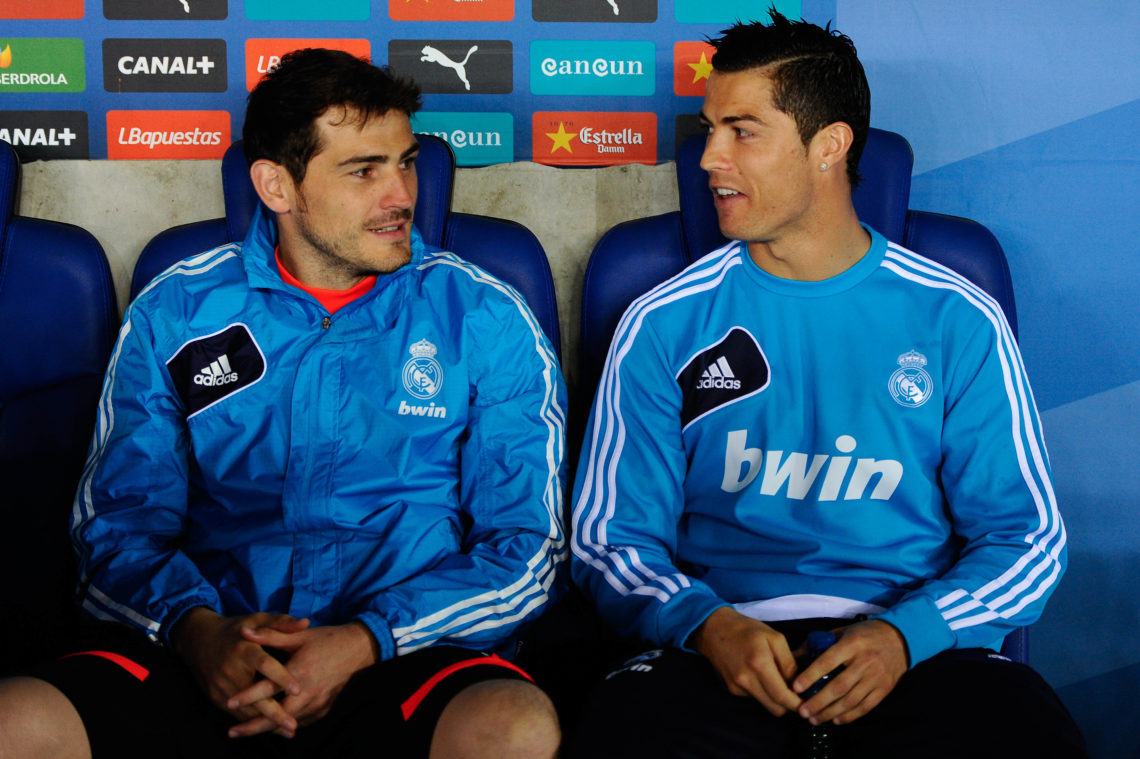 iker casillas and cristiano ronaldo 2022