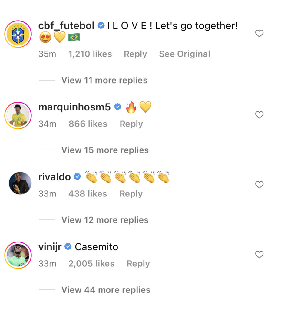 Cr. Casemiro - © 2022 INSTAGRAM FROM META