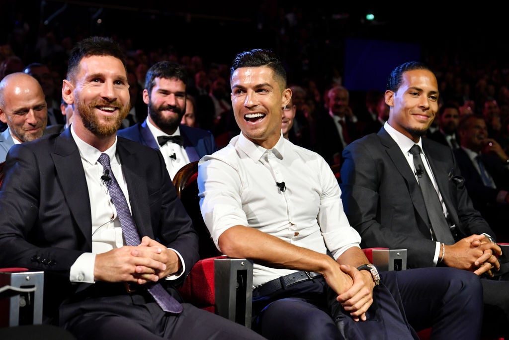Louis Vuitton Stars Football Icons Lionel Messi and Cristiano