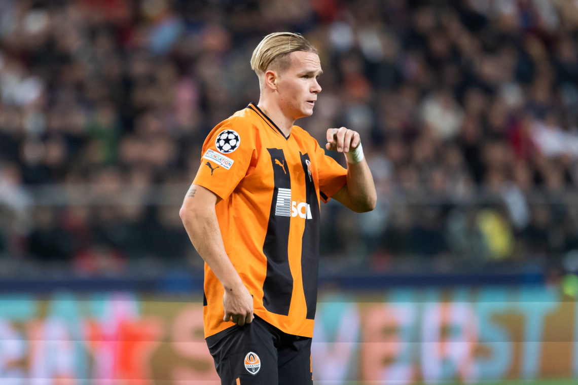 Manchester United linked with Shakhtar winger Mykhaylo Mudryk
