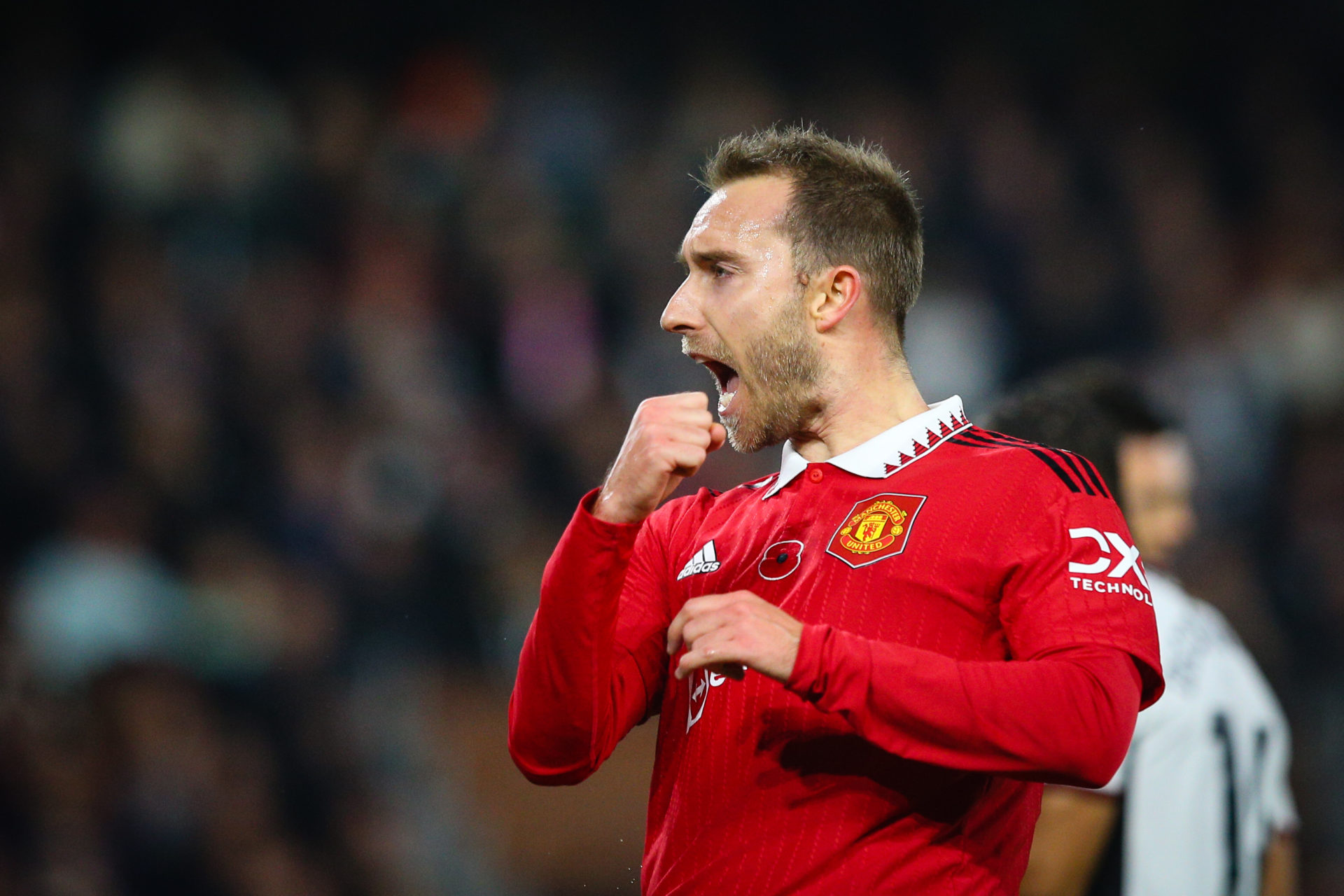 East Rutherford, New Jersey, USA. 22nd July, 2023. Manchester United  midfielder CHRISTIAN ERIKSEN (14) reacts at MetLife Stadium in East  Rutherford New Jersey Manchester United defeats Arsenal (Credit Image: ©  Brooks Von